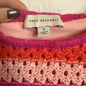 Free Assembly Women's Vibrant Knit Dress